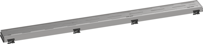 Hansgrohe RainDrain Match Regular Trim Classic for 35 1/4" Rough with Height Adjustable Frame