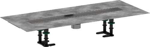 Hansgrohe RainDrain Rough 2" outlet 23 5/8" (600mm)