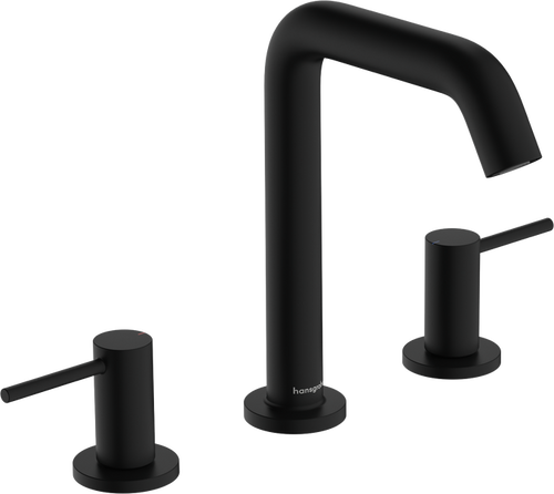 Hansgrohe Tecturis S Widespread Faucet 150, 1.2 GPM with Push Open Drain
