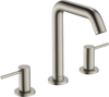 Hansgrohe Tecturis S Widespread Faucet 150, 1.2 GPM with Push Open Drain