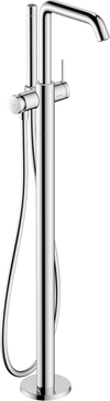 Hansgrohe Tecturis S Freestanding Tub Filler with 1.75 GPM Handshower