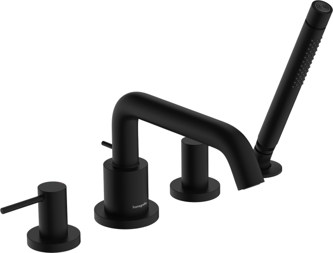 Hansgrohe Tecturis S 4-Hole Roman Tub Set with 1.75 Handshower
