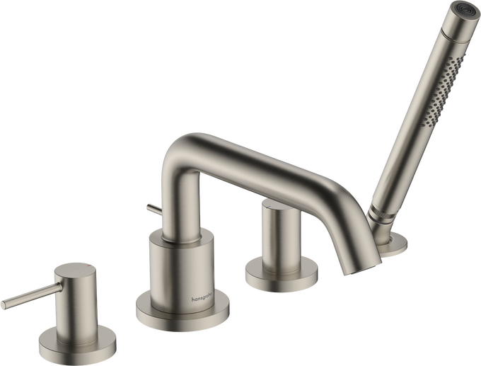Hansgrohe Tecturis S 4-Hole Roman Tub Set with 1.75 Handshower