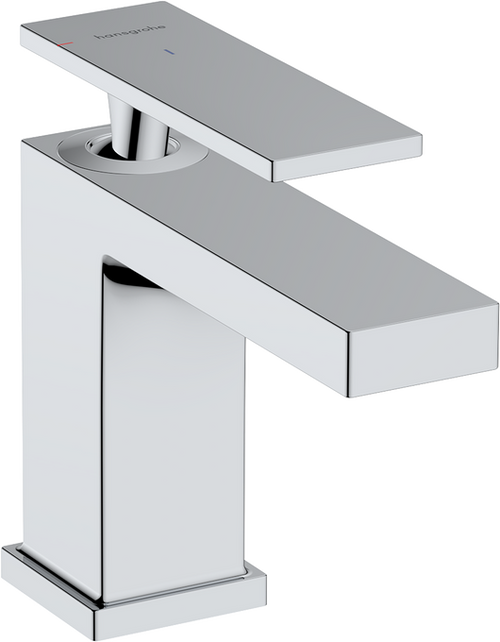 Hansgrohe Tecturis E Single-Hole Faucet 80 with Pop-Up Drain, 1.2 GPM