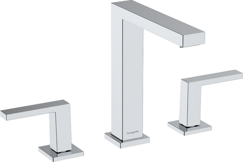 Hansgrohe Tecturis E Widespread Faucet 150, 1.2 GPM with Push Open Drain