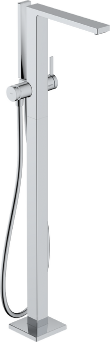 Hansgrohe Tecturis E Freestanding Tub Filler with 1.75 GPM Handshower