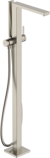Hansgrohe Tecturis E Freestanding Tub Filler with 1.75 GPM Handshower