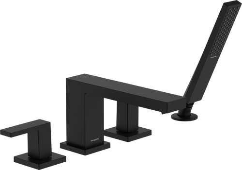 Hansgrohe Tecturis E 4-Hole Roman Tub Set with 1.75 Handshower