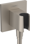 Hansgrohe Wall Outlet Square with Handshower Holder