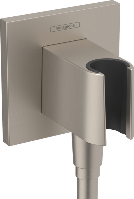 Hansgrohe Wall Outlet Square with Handshower Holder