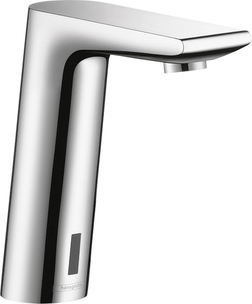 Hansgrohe Metris S Electronic Faucet with Preset Temperature Control, without Pop-up Drain