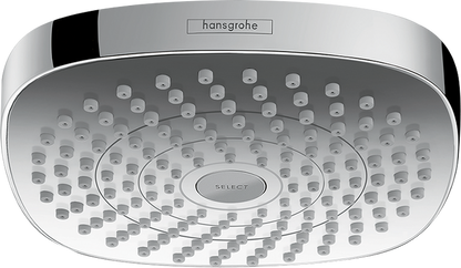 Hansgrohe Croma Select E Showerhead 180 2-Jet, 1.5 GPM
