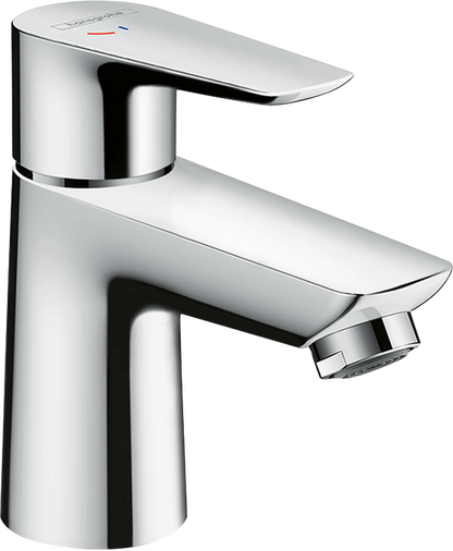 Hansgrohe Talis E Single-Hole Faucet 80 with Pop-Up Drain, 1.2 GPM