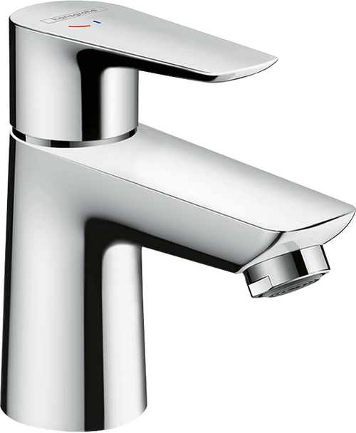 Hansgrohe Talis E Single-Hole Faucet 80 with Pop-Up Drain, 1.2 GPM
