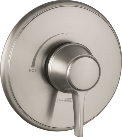 Hansgrohe Ecostat Classic Pressure Balance Trim, Round