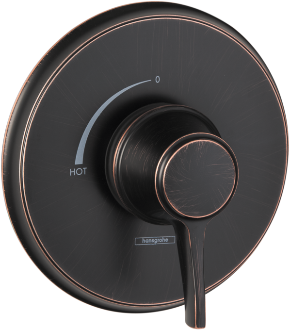 Hansgrohe Ecostat Classic Pressure Balance Trim, Round