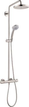Hansgrohe Croma Showerpipe 220 1-Jet, 2.5 GPM