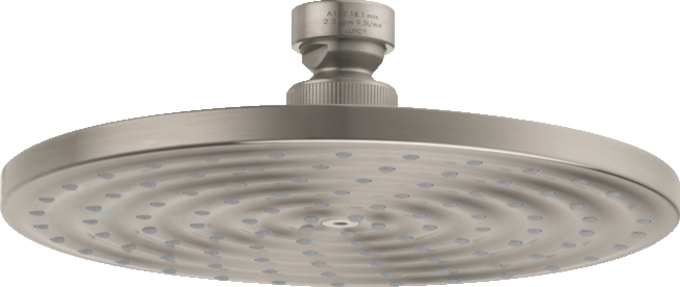 Hansgrohe Raindance S Showerhead 180 1-Jet Rain, 1.75 GPM