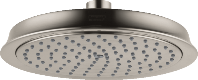 Hansgrohe Raindance Classic Showerhead 180 1-Jet Rain, 1.75 GPM