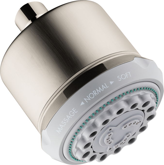 Hansgrohe Clubmaster Showerhead 3-Jet, 2.5 GPM