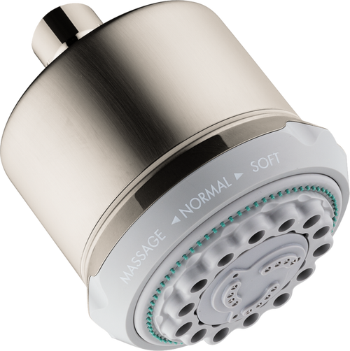 Hansgrohe Clubmaster Showerhead 3-Jet, 2.5 GPM