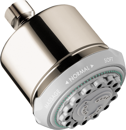 Hansgrohe Clubmaster Showerhead 3-Jet, 2.5 GPM