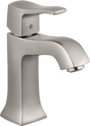 Hansgrohe Metris C Single-Hole Faucet 100 with Pop-Up Drain, 1.2 GPM
