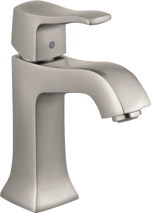 Hansgrohe Metris C Single-Hole Faucet 100 with Pop-Up Drain, 1.2 GPM