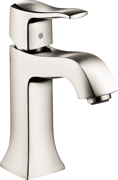 Hansgrohe Metris C Single-Hole Faucet 100 with Pop-Up Drain, 1.2 GPM