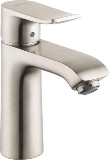 Hansgrohe Metris Single-Hole Faucet 110 with Pop-Up Drain, 0.5 GPM