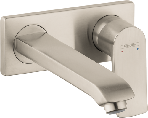 Hansgrohe Metris Wall-Mounted Single-Handle Faucet Trim, 1.2 GPM, without Pop-up Drain
