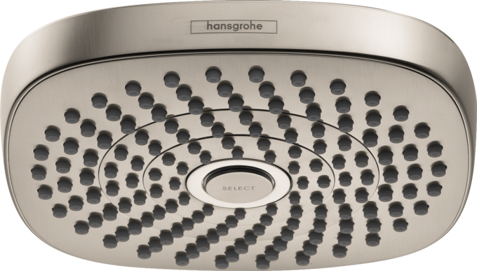 Hansgrohe Croma Select E Showerhead 180 2-Jet, 1.5 GPM