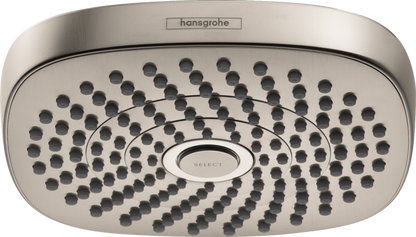 Hansgrohe Croma Select E Showerhead 180 2-Jet, 1.5 GPM