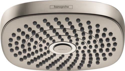 Hansgrohe Croma Select E Showerhead 180 2-Jet, 1.5 GPM