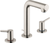 Hansgrohe Talis S Widespread Faucet 150 with Pop-Up Drain, 1.2 GPM