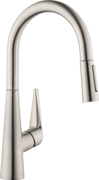 Hansgrohe Talis S HighArc Kitchen Faucet, 2-Spray Pull-Down, 1.75 GPM