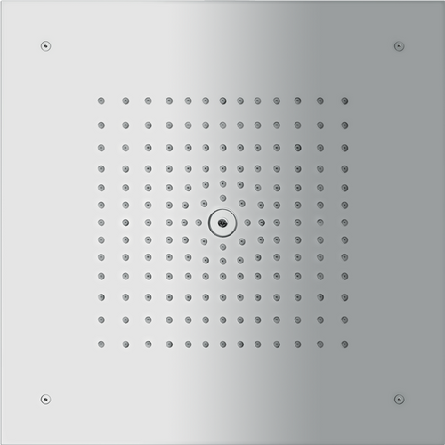 Hansgrohe Raindance E Showerhead 400 Square 1-Jet Trim, 1.8 GPM
