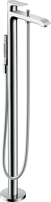 Hansgrohe Metris Freestanding Tub Filler Trim with 1.75 GPM Handshower