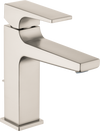 Hansgrohe Metropol Single-Hole Faucet 110 with Lever Handle and Pop-Up Drain, 0.5 GPM