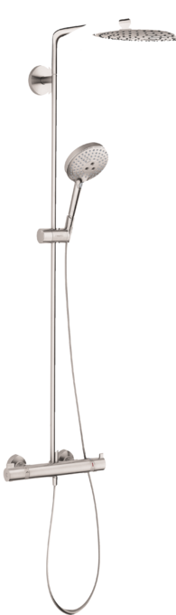Hansgrohe Raindance Select S Showerpipe 240 2-Jet, 2.5 GPM