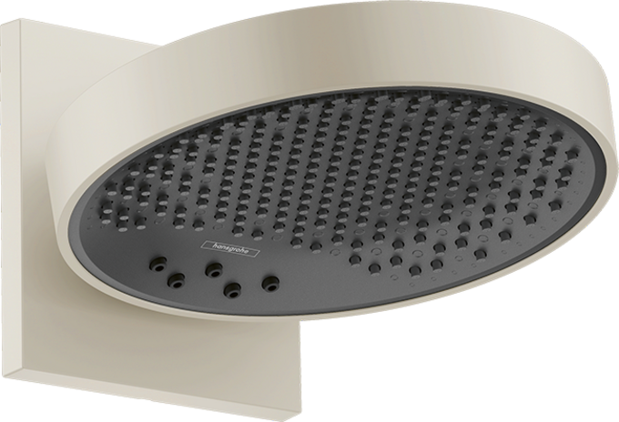 Hansgrohe Rainfinity Showerhead 250 3-Jet with Wall Connector Trim, 2.5 GPM