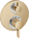 Hansgrohe Ecostat S Thermostatic Trim with Volume Control