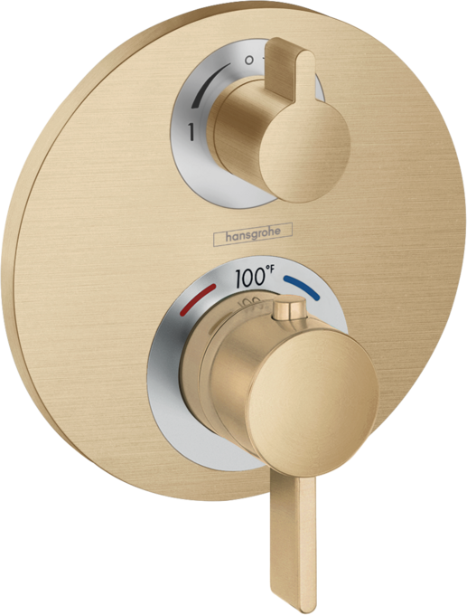 Hansgrohe Ecostat S Thermostatic Trim with Volume Control