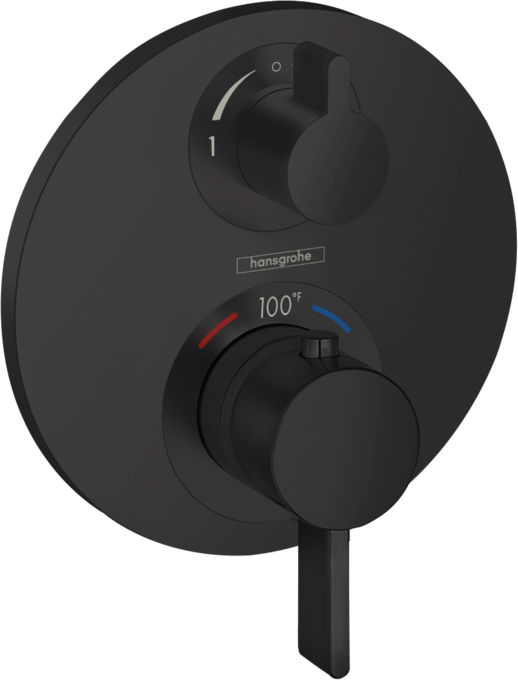 Hansgrohe Ecostat S Thermostatic Trim with Volume Control