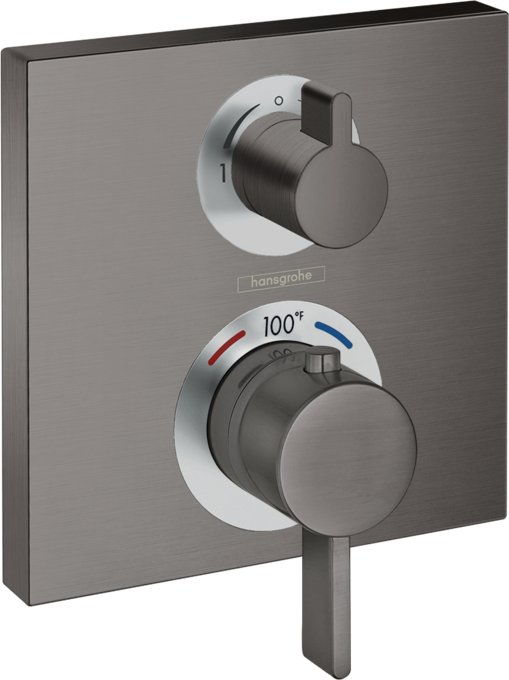 Hansgrohe Ecostat Square Thermostatic Trim with Volume Control and Diverter