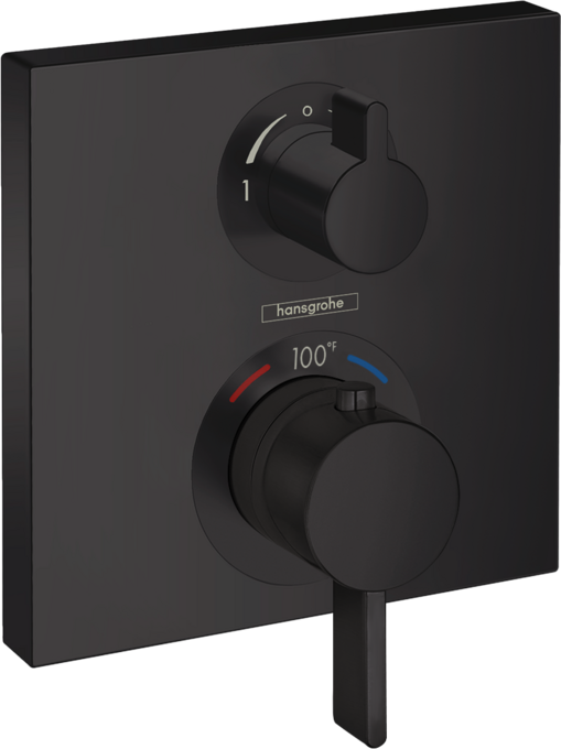 Hansgrohe Ecostat Square Thermostatic Trim with Volume Control