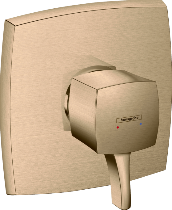 Hansgrohe Ecostat Classic Pressure Balance Trim, Square