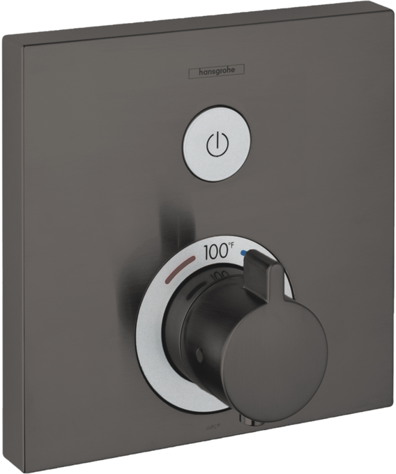 Hansgrohe ShowerSelect Thermostatic Trim for 1 Function, Square