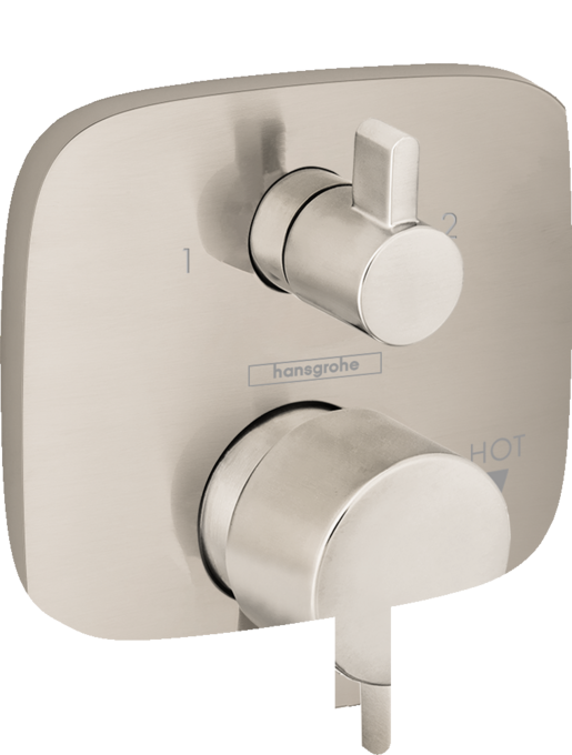Hansgrohe Ecostat Pressure Balance Trim SoftSquare with Diverter