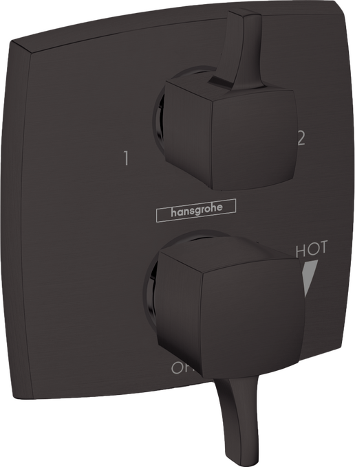 Hansgrohe Ecostat Classic Pressure Balance Trim Classic Square with Diverter
